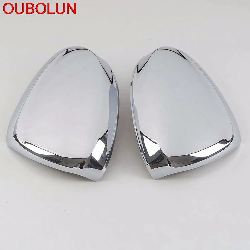 Крыло бокового крыла OUBOLUN для Volkswagen Tiguan MK2 2017 2018 2019 защитное покрытие зеркала
