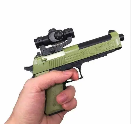 DIY строительные блоки игрушечный пистолет Беретта и пистолет сборка игрушка головоломка модель может пули