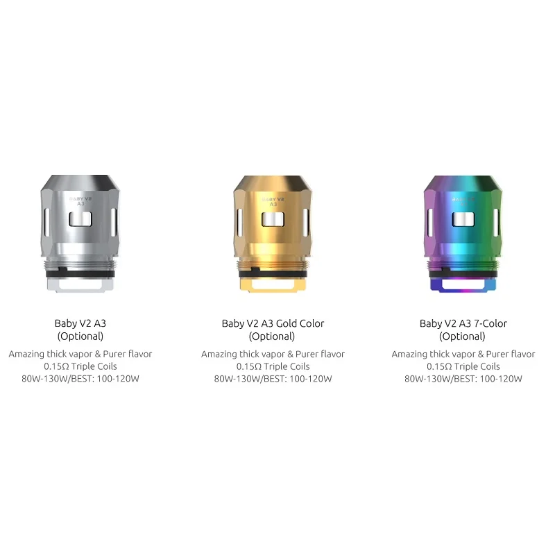 Gai Оригинал Smok катушки TFV8 маленьких V2 распылитель Core A1 A2 A3 S1 S2 K1 K4 замена для Mag