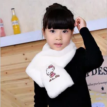 Милый шарф для девочек, Теплое кольцо на осень, детская одежда, платье и аксессуары, хлопковые детские накидки