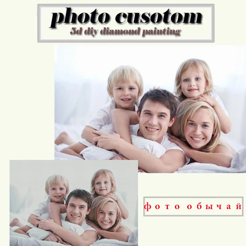 

5D Diamond Painting Photo Custom cross stitch Full Square or round Private DIY Diamond custom Embroidery Sale Handmade Gift