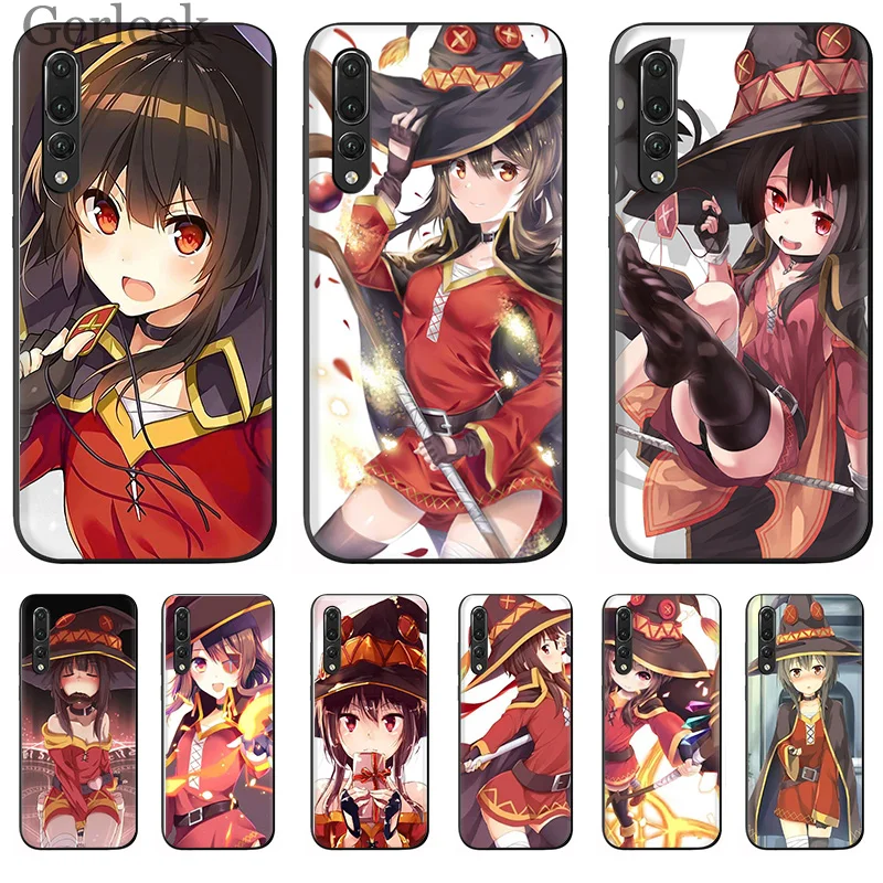 Мобильный телефон в японском стиле аниме Konosuba Megumin Style роскошный модный чехол для