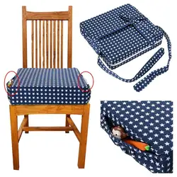 Высокое качество Дети увеличение Pad Baby Booster стульчики Детские подушки регулируемые съемные детский стул