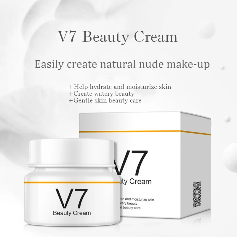 

HANKEY Face Cream V7 Whitening Hyaluronic Acid Anti Wrinkle Cream Moisturizer Anti-Aging Lift Skin Korean Cosmetics Beauty