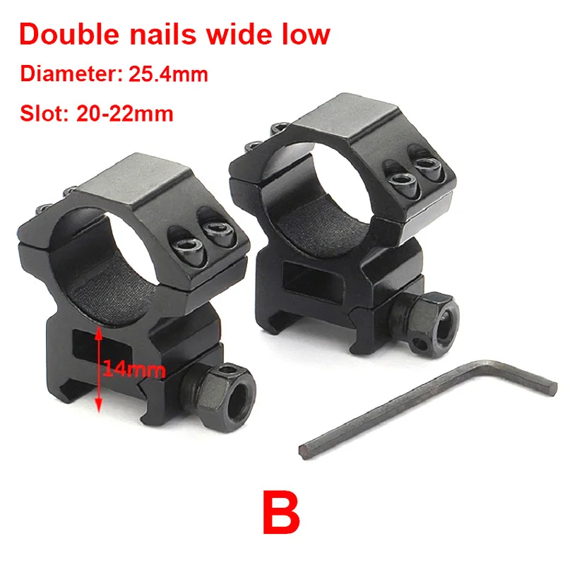 1 مجموعة = 2 قطع الصيد اكسسوارات بندقية بندقية نطاق يتصاعد 25.4 ملليمتر خواتم ل 11/20 ملليمتر السكك الحديدية في الهواء الطلق التخييم المتداول ويفر ...