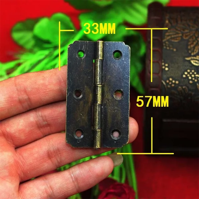 Bronze-Tone-Cabinet-Door-Luggage-Flat-Hinge-6-Holes-Decor-Furniture-Decoration-Antique-Vintage-Old-Style.jpg_640x640