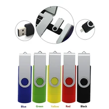 2017 Fashion Metal otg Usb 2.0 Dual Usb 8GB 16GB 32GB 64 gb Usb Flash Drive colorful Pendrive usb memory stick gift