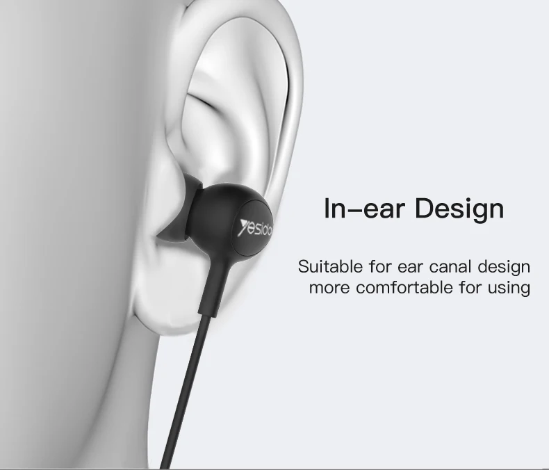 Bass Sound Wired Earphone Headphone With Microphone Headphone (6)