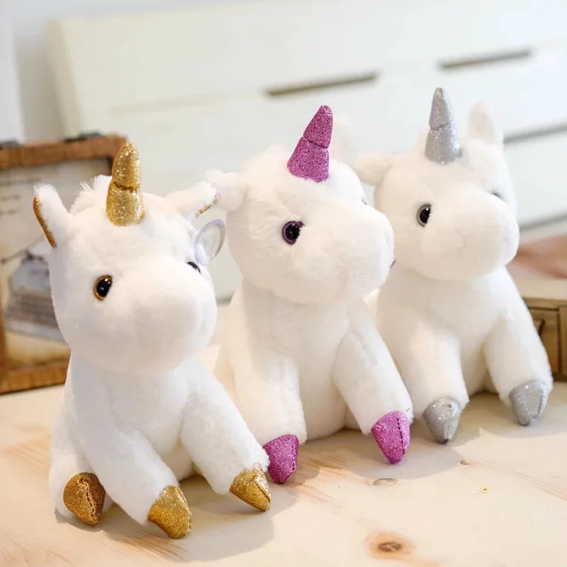 

23cm Lovely Horse Plush Dolls Cute Soft Horse Stuffed Plush Toy Horse Kids Toy Birthday Christmas Gift For Kids Children