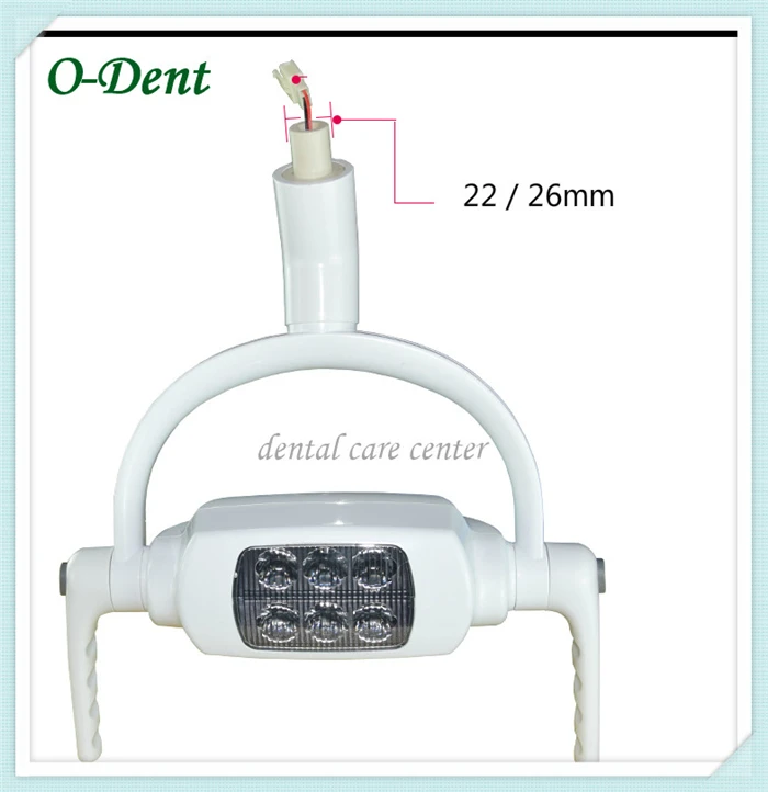 foco de silla de odontologia lampara dental sin sombras 6 leds interruptor inductivo infrarrojo de encendido apagado