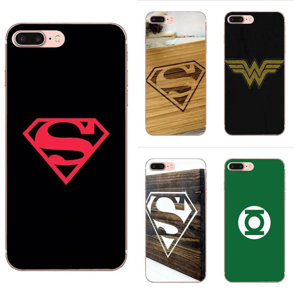 

Wood Superman Soft TPU Call Box For Huawei Honor Mate 7 7A 8 9 10 20 V8 V9 V10 G Lite Play Mini Pro P Smart