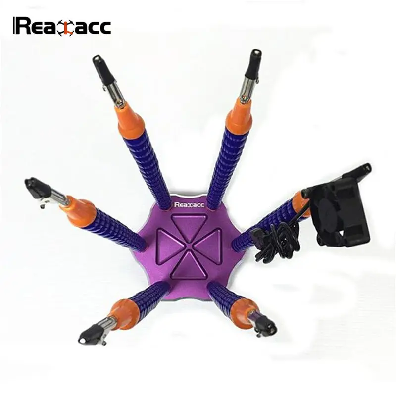 Realacc DIY Инструменты USB вентилятор странная сторонняя сварочная плата шестирычажная паяльная станция для RC мультироторной рамы камеры