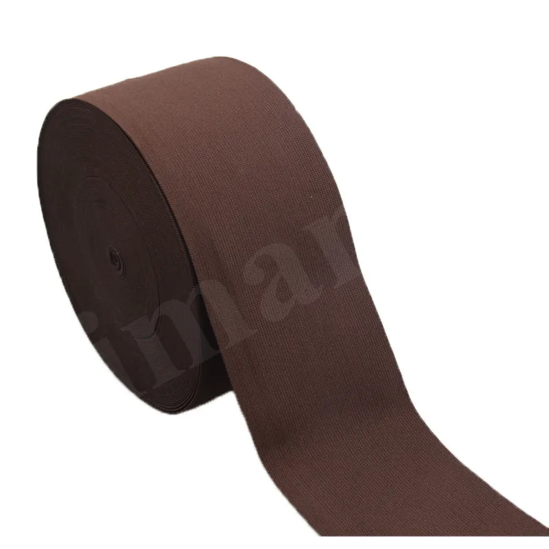 60/64 / 76mm káva barva pletené elastické pásky popruhy na prodej