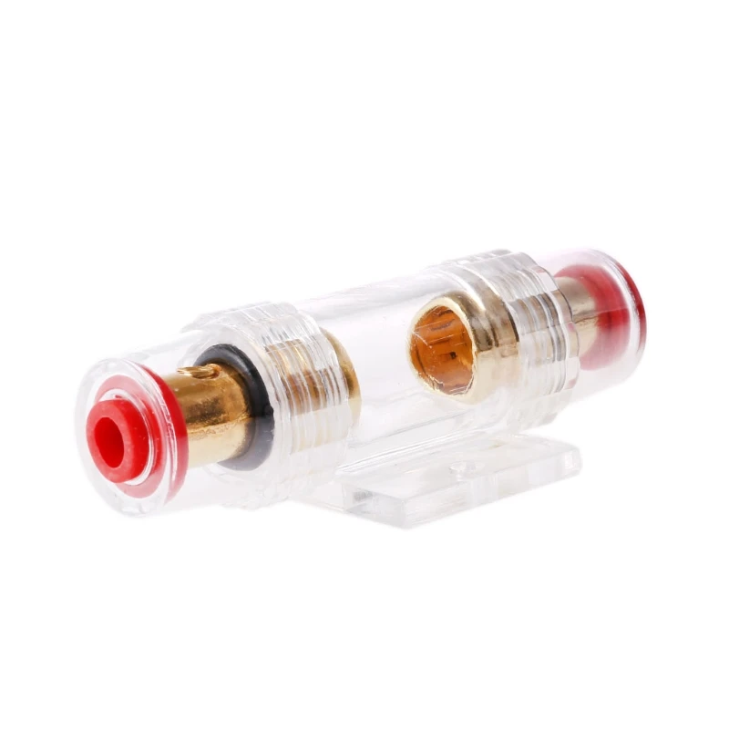 

For AGU Fuse 4/8 AWG Gauge Fuse Holder IN LINE Car Audio AMP Amplifier Automobiles Fuses