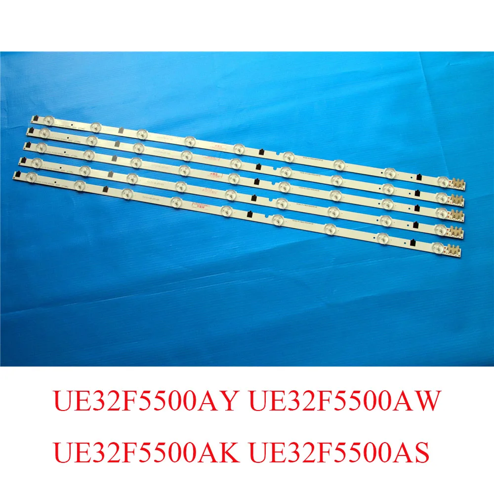 5 шт. светодиодный Подсветка полосы для samsung UE32F5500AY UE32F5500AW UE32F5500AK UE32F5500AS ТВ светодиодный бары Замена Подсветка полоски