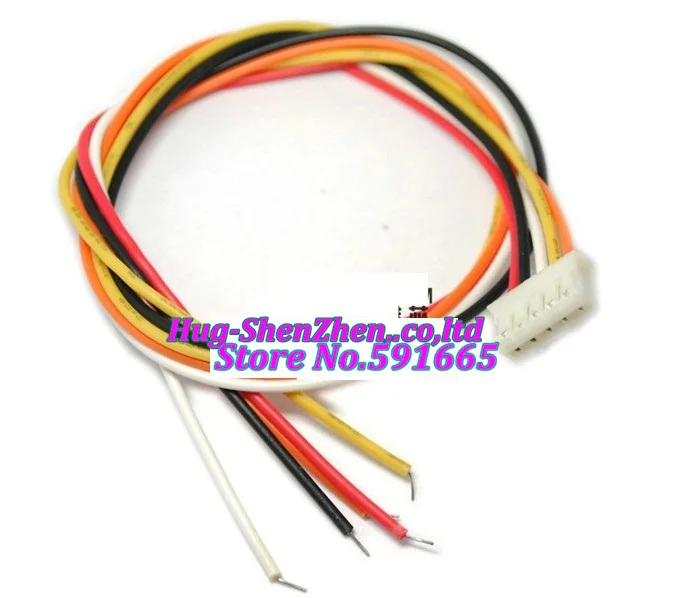 Новинка 100 шт./лот JST 2 0 мм PH2.0 PH 5 контактный фоторазъем с кабелем провод 24AWG|connector