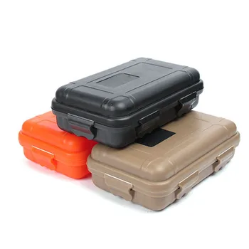 

GUGULUZA Outdoor Plastic Waterproof Airtight Survival Case portable Container Storage EDC Carry Box With Foam Fishing Box