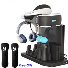 PS4 Pro ТОНКАЯ вертикальная подставка, охлаждающий вентилятор, зарядное устройство, держатель дисплея для PS4 VR Playstation 4 PSVR Show чехол PS Move чехол