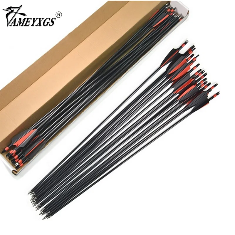 31.5inch Archery Fiberglass Arrow 100 Grain Arrowhead Steel Target Arrow Point Head Black and Red Vanes Feather For Recurve Bow 31.5inch Archery Fiberglass Arrow 100 Grain Arrowhead Steel Target Arrow Point Head Black and Red Vanes Feather For Recurve Bow