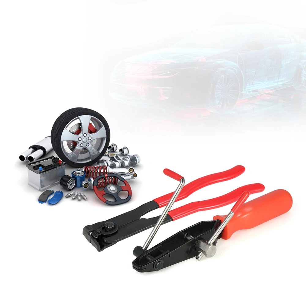 

2pcs Auto CV Joint Boot Clamps Pliers multifunctional hand tools Automobile Car Banding Clamp Tool Kit Set multitool