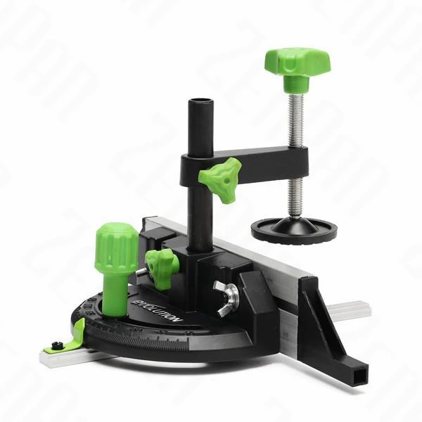 

Miter Gauge And Box Joint Jig Kit With Adjustable Flip Stop Woodworking Tool