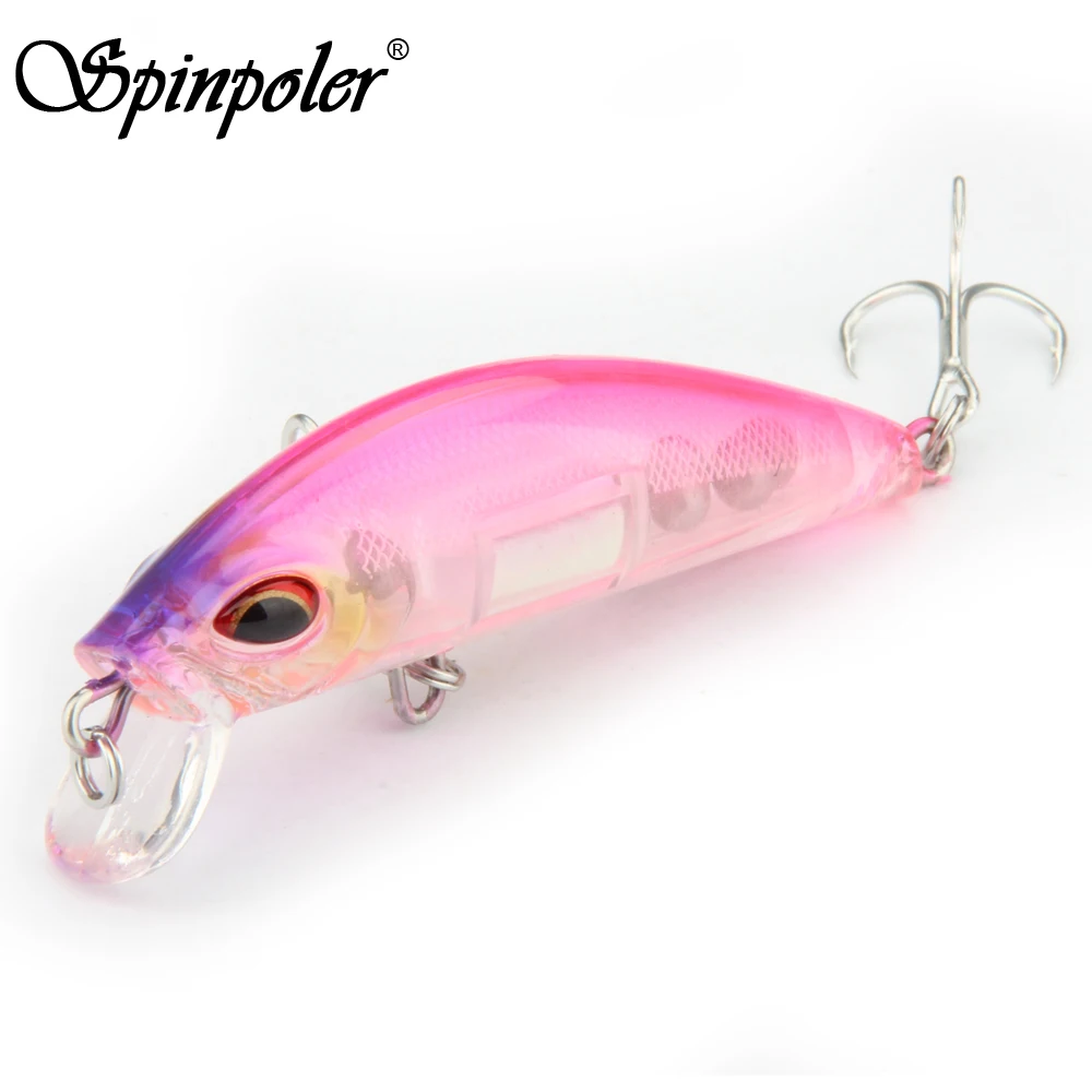 Spinpoler 12 г 7 см Жесткая приманка гольян воблеры рыболовная длинная светящаяся