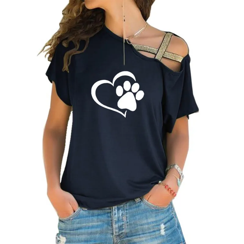 

New Harajuku Fashion Off Sholder T Shirts Summer Tops for Women 2019 Heat Printed Funny T Shirt Female Oversized Tee Shirt Femme