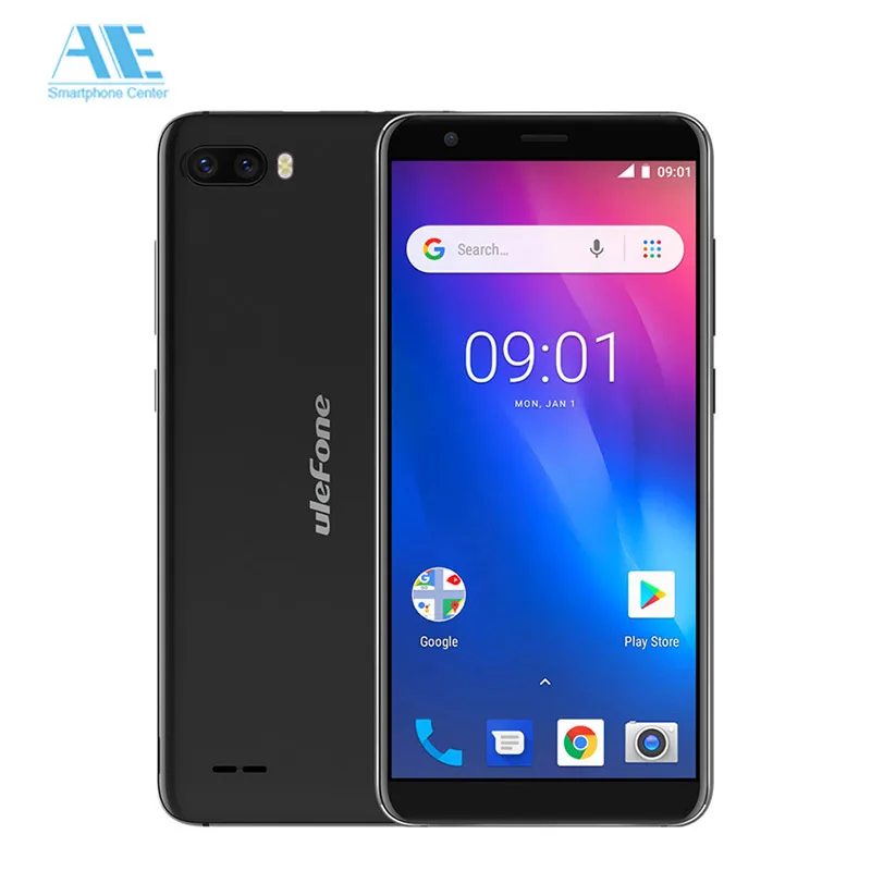 Ulefone S1 5 дюймов 18:9 MTK6580 4 ядра мобильного телефона Android 8 1 ГБ Оперативная память