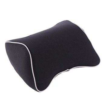

Memory Foam Car Neck Pillow Neck Support Cushion Auto Headrest Pillow (Grey) A20