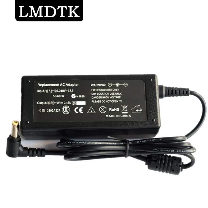 Адаптер LMDTK для ноутбуков ACER TravelMate 200-293 310-371 512-543 65 Вт 19 в 3 42a 5 5*1 7 переменного тока |