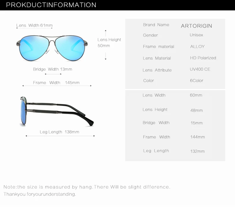 aviator sunglasses men quality brand designer mirro glasses male (2)