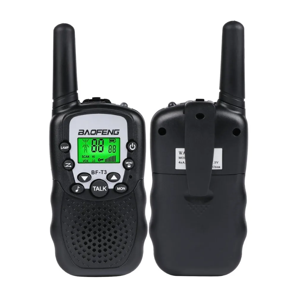 Портативная рация Baofeng BF T3 Mini Walkie Talkie Outdoor Kids Interphones 0 5 W 8/22CH ЖК дисплей Ручной