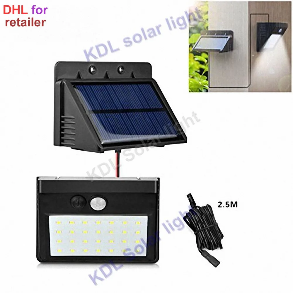 

30 leds solar powered light split mount pIR motion sensor led lamp waterproof for indoor outdoor garden patio step stair garage