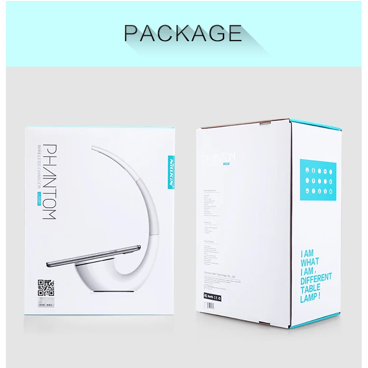 Nillkin qi wireless charger lamp for Samsung