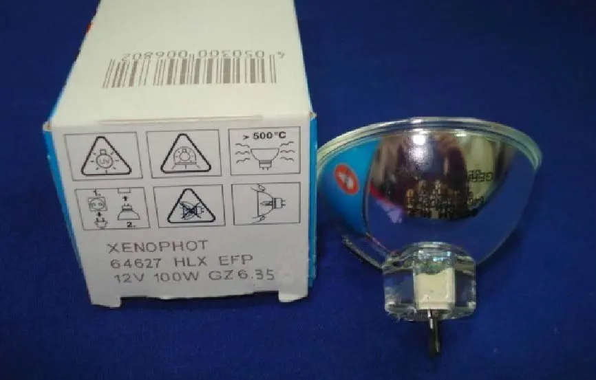 Osram HLX 64627 EFP 12 В 100 Вт GZ6.35 Xenophot волоконно-оптический галогенные лампы для микроскоп