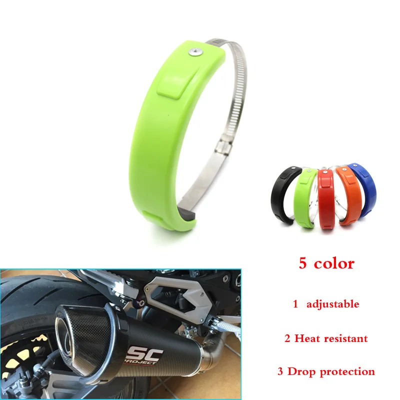 

Hot Sell For KAWASAKI ZX10R ZX-10R ZX 10R 2004-2015 2014 Motorcycle Accessories Silencer/Round Oval Exhaust Protector Can Cover