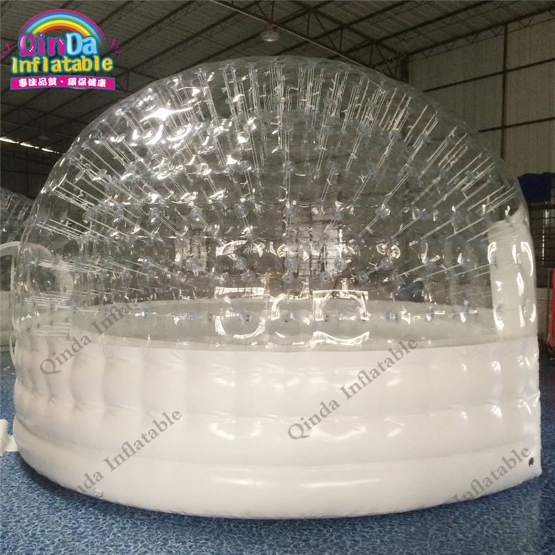 Outdoor transparent bubble house tent3m diameter inflatable camping tent for sale