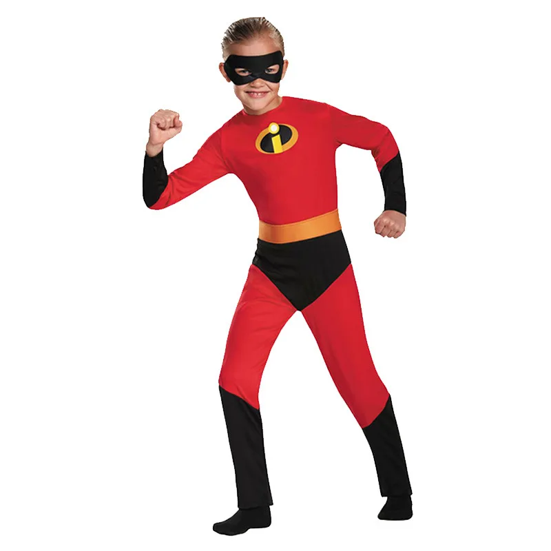 

The Incredible The Fastest Dash Classic Child Kid Boys Superhero Halloween Cosplay Costume Bob Halloween Kids Superhero Costume