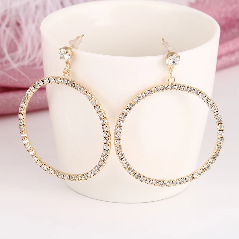 New Fashion Earrings Hot Sale Hollow Heart Love Jewelry Crystal Earrings For Women Accessories Best Gift
New Fashion Earrings Hot Sale Hollow Heart Love Jewelry Crystal Earrings For Women Accessories Best Gift