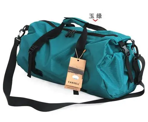 Мужские и женские дорожные сумки большой вместимости, сумки для путешествий, сумки для путешествий, ткань Оксфорд, большая сумка для путешествий, водонепроницаемая складная сумка - Цвет: green S