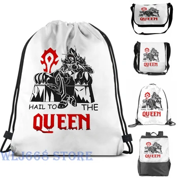 

Funny graphic print shoulder Bags women Sylvanas (3) Single shoulder backpack travel for men Gym Bag