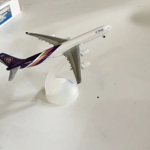 Новое специальное предложение литье смолы 1: 600 Airbus A340-600 тайская авиационная Игрушечная модель самолета домашний дисплей