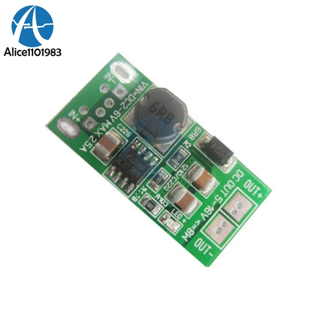 5 шт. 8 Вт USB вход DC 1В 2В 6В 5В до 12В повышающая плата модуль питания конвертер