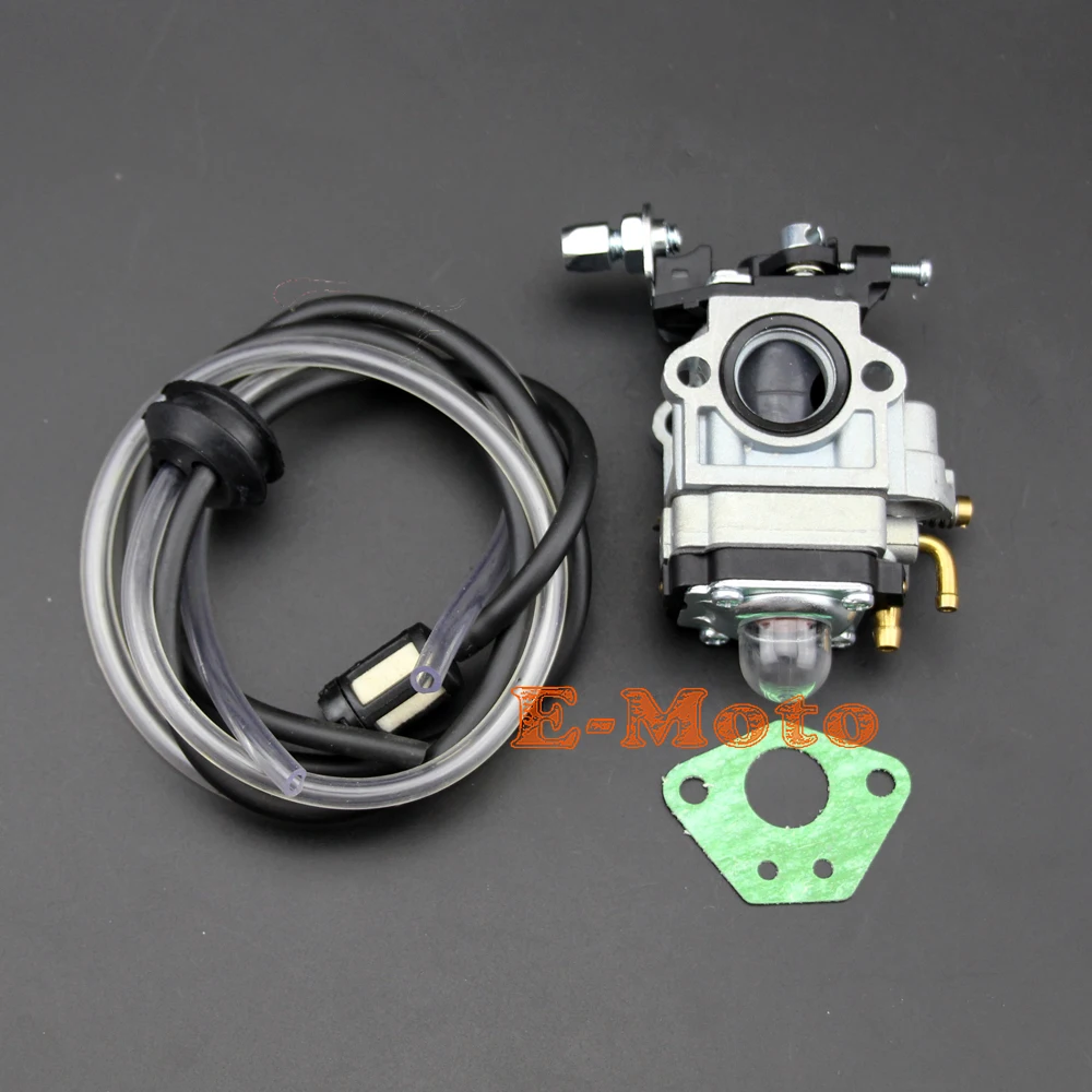15mm Carb Carburetor Fuel Line and Gasket Kit For 43cc 49cc 2 Stroke Bike Super Razorback Boreem | Детали для мотоциклов