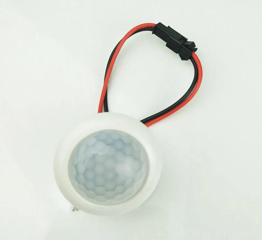 1Pc 220V 100A PIR Motion Sensor Switch Plastic High Sensitivity