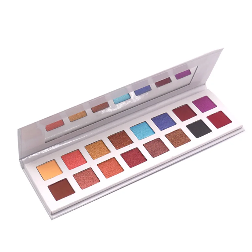 

16 Colors Textured Shimmer Matte Eyeshadows Palette Color Makeup Palette Eyeshadow Desert Sunset Tutorial Eye Shadows Pallet