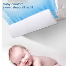 Регулируемый телескопический кондиционер дефлектор Ветер щит анти-прямой удар Крышка Кондиционера LFD