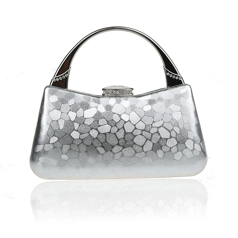 

2016 New Design Silver Chinese Women Banquet Wedding Evening Bag Clutch handbag Stylish Bride Party Purse Makeup Bag F929B