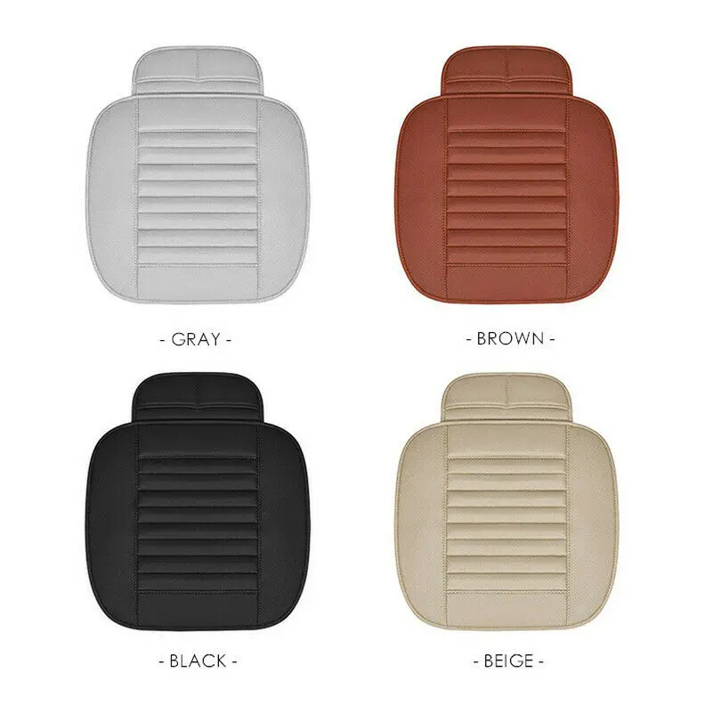 Breathable Bamboo Charcoal Car Seat Cushion Cover Full Surround Protect Seat Pad