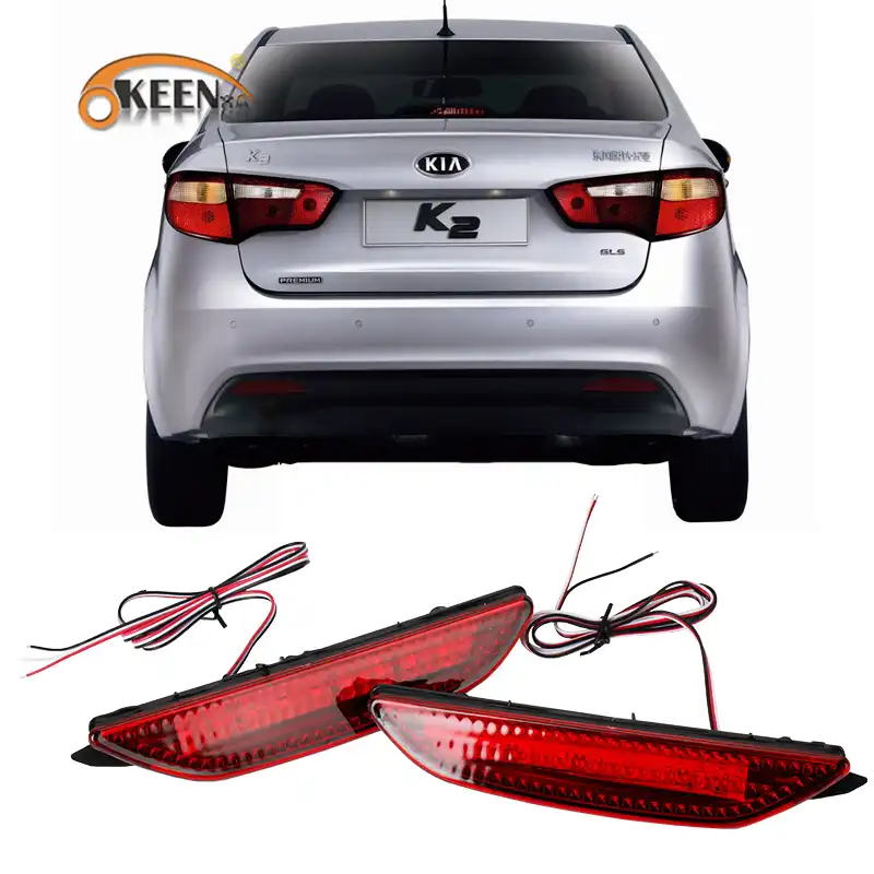 For KIA Rio 3 K2 2015 2016 2017 rio Car DRL Daytime Running Lights LED